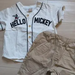 MICKEY シャツ　ズボン　セット　90cm