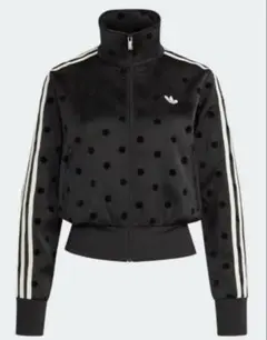 新品 adidas Originals サテン水玉TTトラックトップ 黒 XL - メルカリ