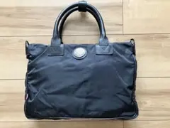 Orobianco スモールブラックナイロンバッグのサムネイル