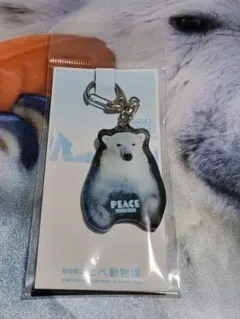 とべ動物園　しろくまピース：アクリルキーホルダーのサムネイル