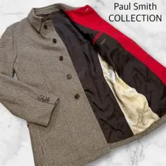 【美品 XL】ポールスミス コレクション ステンカラーコート ミンク カシミヤ 美品 XL】ポールスミス コレクション ステンカラーコート ミンク