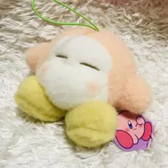 【新品タグ】星のカービィ 羊毛フェルト風　すやすやminiぬいぐるみ　ワドルディ