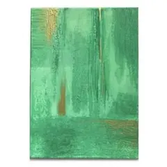 青緑の余韻】抽象画 原画 F4 Abstract art 一点物 - メルカリ