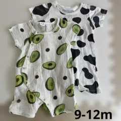 半袖ロンパース　2枚セット　70〜80サイズ程度