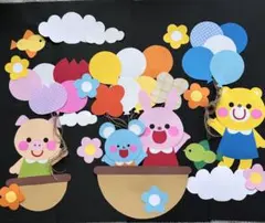 壁面飾り　春　入園式　卒園式　進級　3月　4月　5月　保育