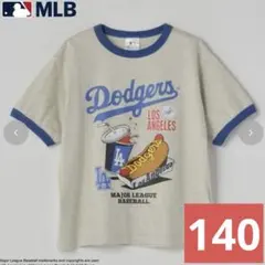 新品未使用　MLB ドジャース バースデイ ジュニア　半袖 Tシャツ 140cm