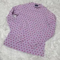 【極美品】PEARLY GATES パーリーゲイツ モックネック ロンT 星