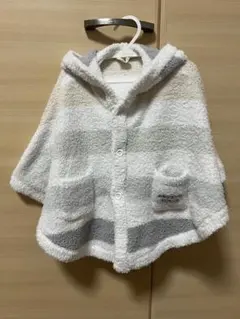 ジェラピケ ベビーポンチョ・フード付き 80-90