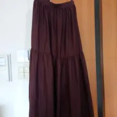 ティアード ロングスカート