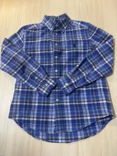 Ralph Lauren チェック柄長袖シャツ M