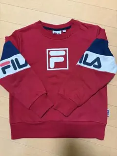 FILA トレーナー 赤 サイズ120 子ども服