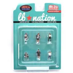 アメリカンジオラマ 1:64スケールフィギア-リバティウォーク LB ネーション