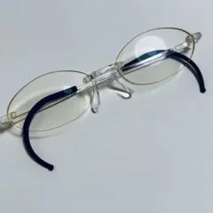 EYE PHORICS（アイフォリクス）の縁なし（ツーポイント）メガネ 