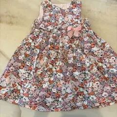 SENSE OF WONDER 花柄ノースリーブワンピース 90