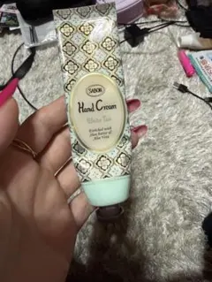 SABON サボン ハンドクリーム ホワイトティー 30ml 残量約3割