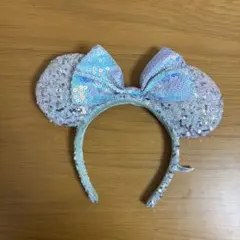 ミッキー型スパンコールカチューシャ
