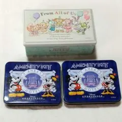 東京ディズニーリゾート　ダッフィー　アンバサダー ホテル 　空き缶　3点セット