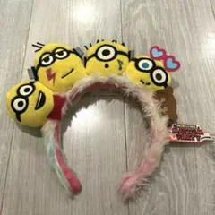ミニオン カチューシャ USJ ユニバ 一度のみ使用 美品 人気 定番