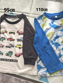 子どもロングTシャツ95と110㎝