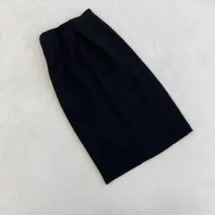 ⭐️auch⭐️ ウールスカート　ミモレ丈　タイト　ウエストゴム 高品質