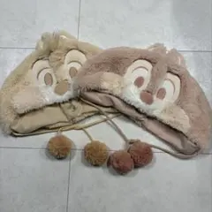 チップとデール ファンキャップ2個セット