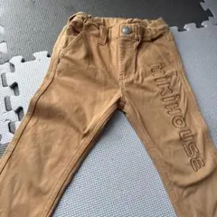 MIKIHOUSE ミキハウス ロングパンツ 茶 110
