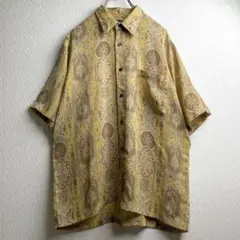オ*シ様 日本製CLASSIC JHA総柄シャツ アロハシャツ ボタニカル 綿1