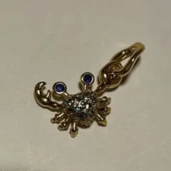 Pandora カニ　ゴールド　チャーム　パンドラ