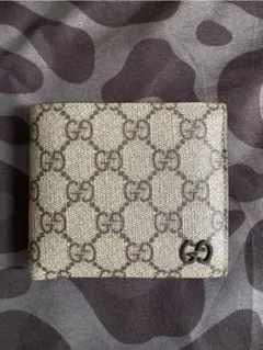 GUCCI GGスプリーム 二つ折り財布