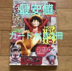 新品未開封 ワンピース　マガジン　20号 ルフィ プロモカード付 2冊