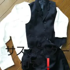 シンプルな男の子 フォーマル スーツ