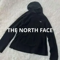 THE NORTH FACE フード付き　フリース　パーカー　黒　L アウトドア