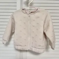 プティマイン ハート柄 アウター