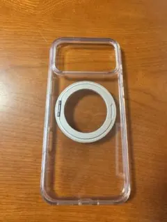 iPhone17ProMax用 OURJOY クリアケース 背面スタンド付き