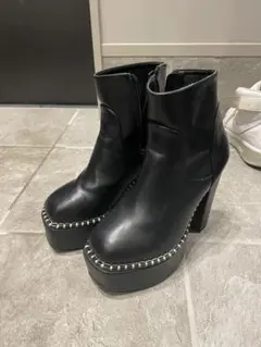 GRL ショートブーツ　ヒール