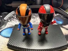 バイクライダー　フィギュア　2体