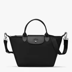 LONGCHAMP プリアージュ ショルダーバッグ S ブラック