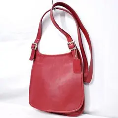 COACH オールドコーチ グラブタンレザー クロスボディ ショルダーバッグ