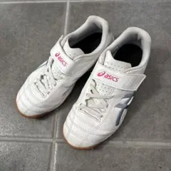 asics JUNIOLE キッズスニーカー ホワイト