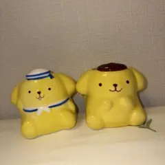 ポムポムプリン　陶器　カップ 2個セット