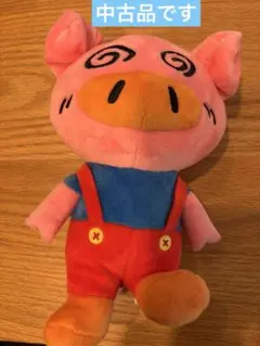 ブタメン　ぬいぐるみ　美品