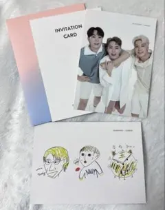 SEVENTEEN CUBE ME ポストカード ウォヌ ホシ スングァン