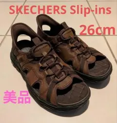 【美品】SKECHERS Slip-ins メンズサンダル26cmのサムネイル