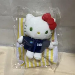 ハローキティ サッカー日本代表 ぬいぐるみ マスコット 3点セット