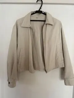 GU ベージュジャケット コーデュロイ L