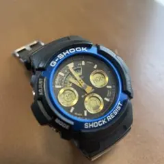 CASIO G-SHOCK AW-591 メンズ 腕時計 保護ガラス施工済 - メルカリ