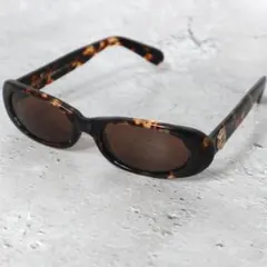 0444 GUESS サングラス べっ甲 ブラウン Gロゴ レディース Y2Kのサムネイル