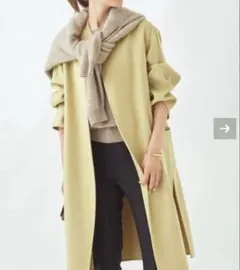 プラージュ 美品 ハミルトンミドルコート ミントブルー オーバーサイズ 春色 プラージュ 美品 ハミルトンミドルコート ミントブルー オーバーサイズ