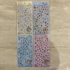 ボンボンドロップシール しずくちゃんmini 4種セット