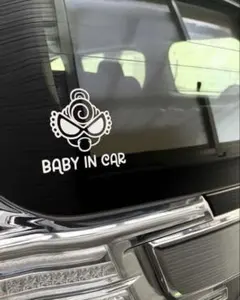 BABY IN CAR ステッカー♡ヒスミニ
